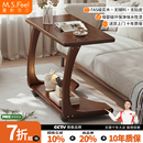 实木沙发边几可移动床头桌子侧边柜家用客厅小户型茶台边桌小茶几