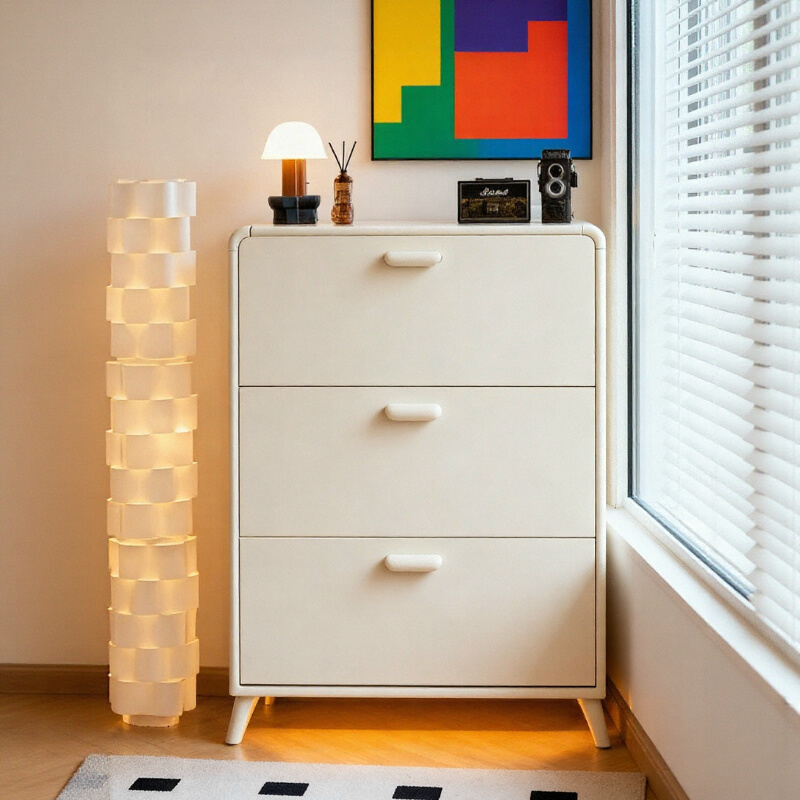 超薄鞋柜入户小窄家用门口2025新爆款奶油风玄关走廊极窄翻斗鞋架,住宅家具,鞋柜,淘宝优惠券,粉丝福利购,淘宝优惠卷