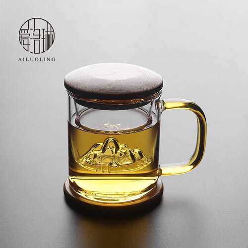 玻璃泡茶套杯价格 玻璃泡茶套杯图片 星期三