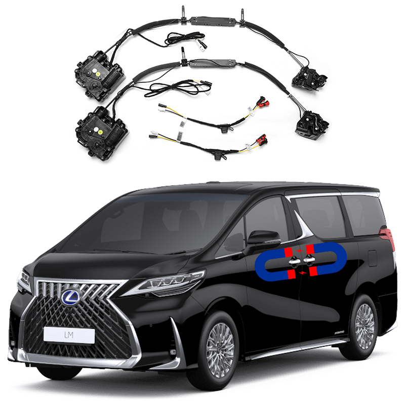 适用雷克萨斯LM300H电吸门原车机械锁改装电吸锁软吸合电动车锁