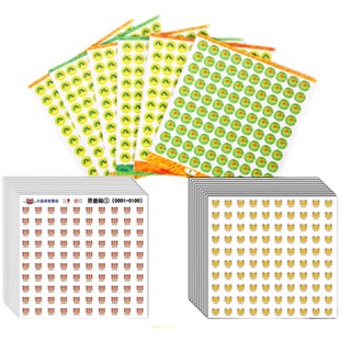 定制一根毛小脏孩配套点读贴纸小达人小蝌蚪卷之友毛毛虫不含书笔