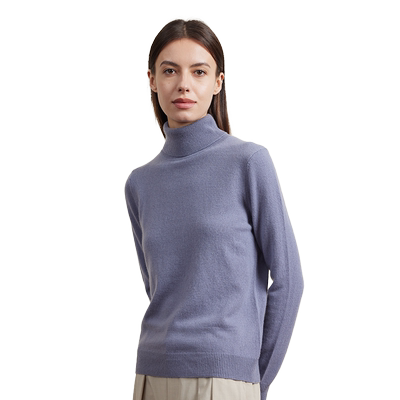 高领打底羊绒衫圣雪绒通勤百搭