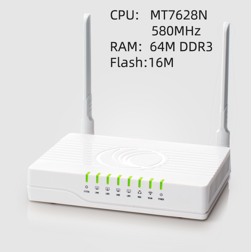 MT7628N无线WiFi路由器16M Flash 64M RAM 5个网口 2.4G单频 适合研究便宜