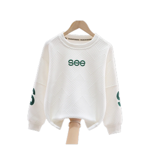 男童卫衣2026春季新款儿童衣服男大童春秋款上衣帅气男孩春装时髦