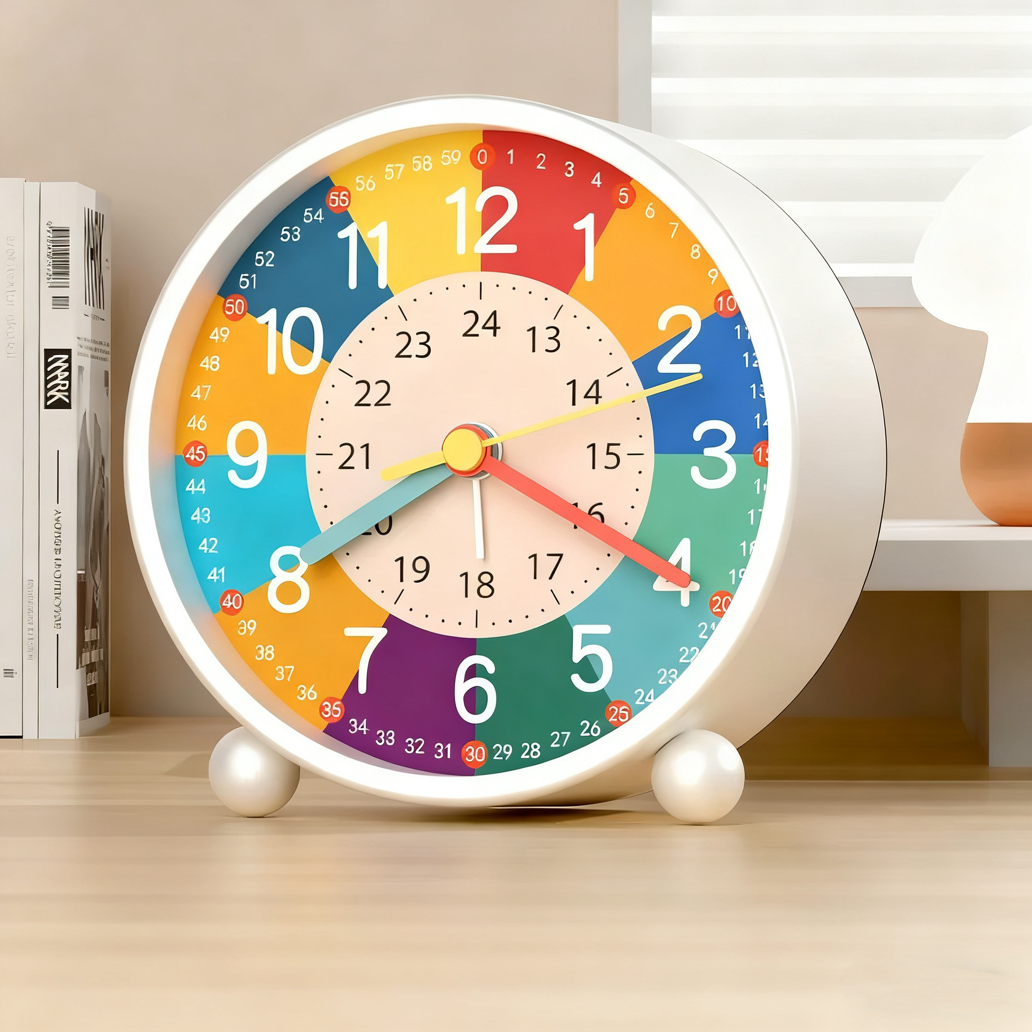 早教儿童小闹钟女孩自律男孩智能起床神器钟表学生用专用学习时钟