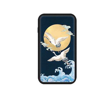 适用于中兴MU5002手机壳ZTE MU5001随身WiFi6移动插卡路由器保护套个性创意彩绘国潮套定制磨砂防摔软壳贴膜