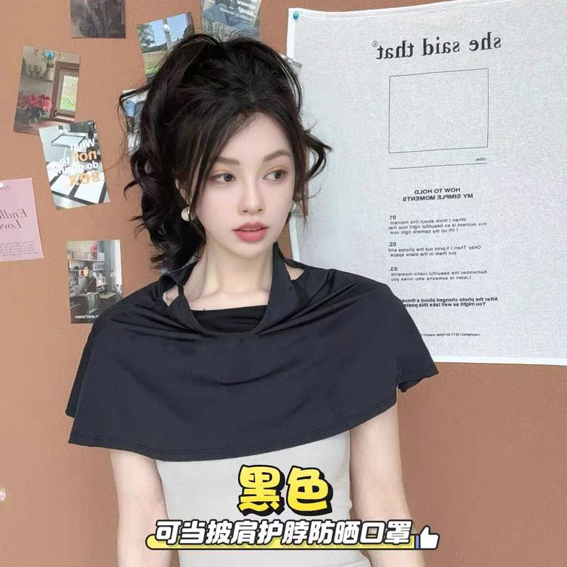 德芬妲户外防晒口罩女夏防紫外线
