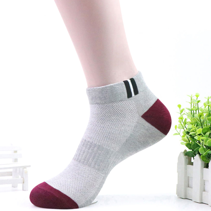 5双装春夏男士网眼运动休闲袜