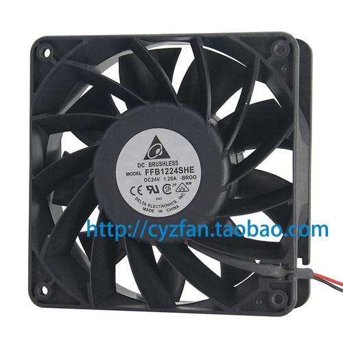 1203824VFFB1224SHE散热风扇机