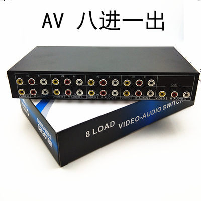 仝丽音视频切换器八进一出