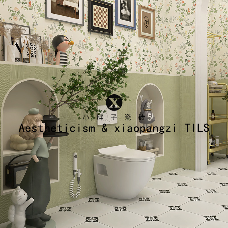 法式网红花砖厨房卫生间瓷砖背景墙砖防滑地砖阳台砖小清新拼花砖
