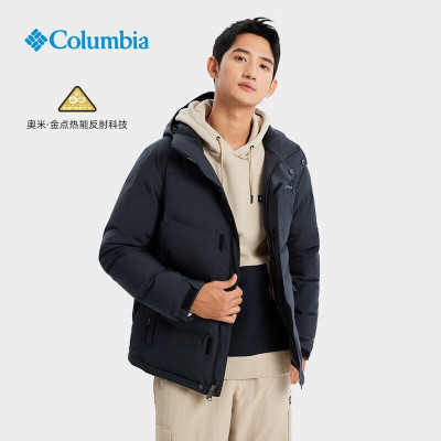 哥伦比亚秋冬保暖羽绒服男