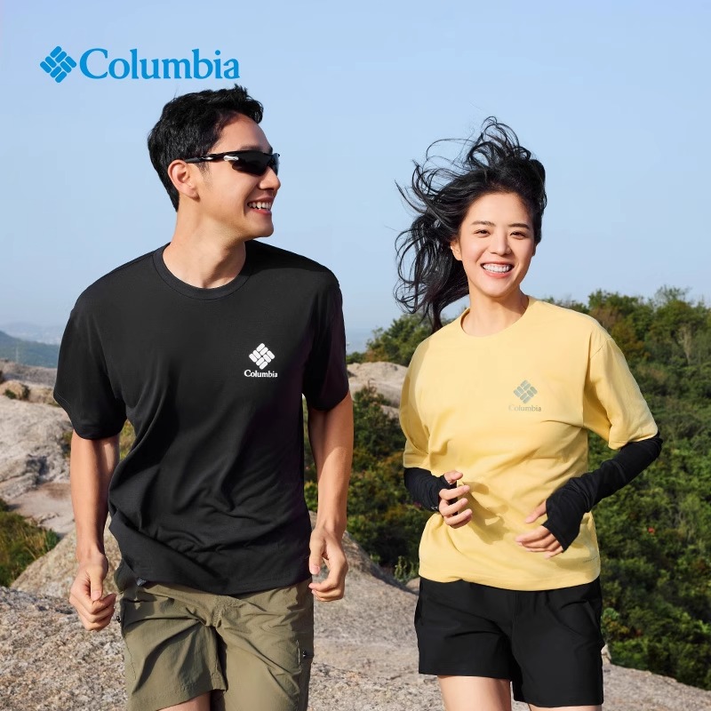 哥伦比亚吸湿快干圆领T恤