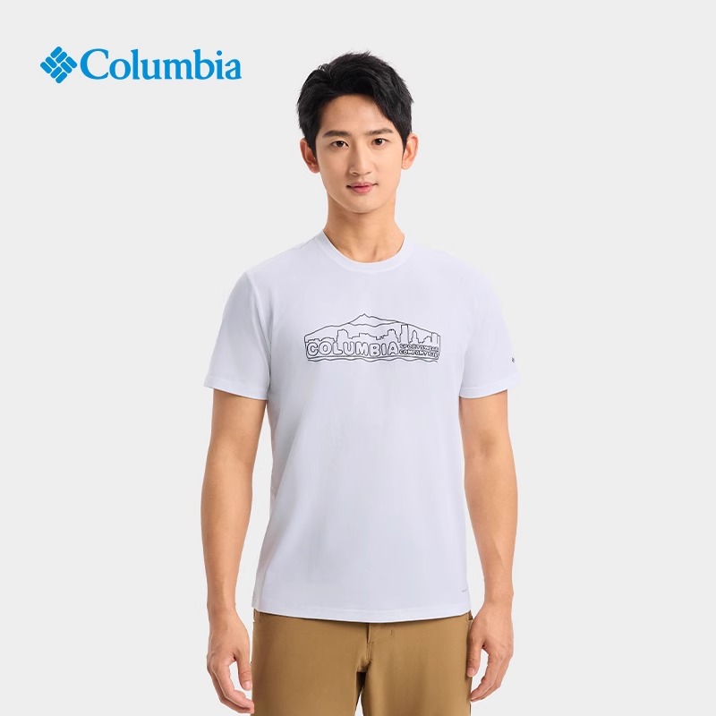 Columbia哥伦比亚T恤夏季户外休闲透气运动短袖上衣AE0960