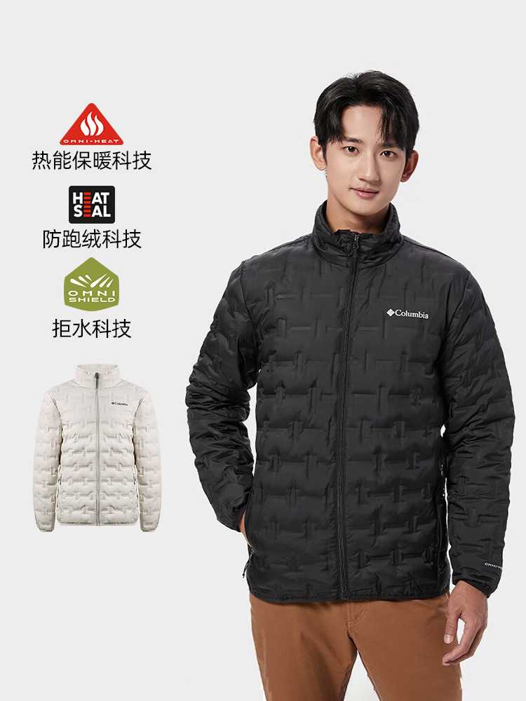 哥伦比亚男款防风保暖羽绒服