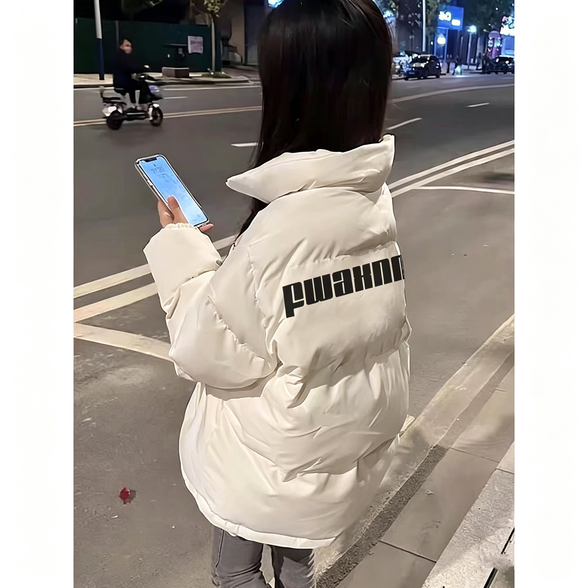 美式街头羽绒棉服女款冬季2026新款立领加厚百搭不臃肿面包服外套