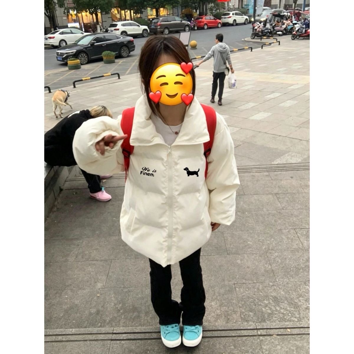 韩系小个子立领羽绒棉服女冬季新款初中学生大童潮牌防寒保暖外套