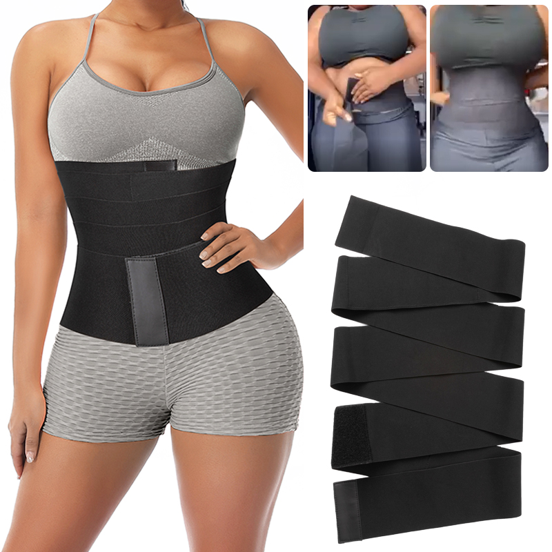 Waist Trainer Women Slimming Sheath Snatch Me Up Bandage Wra