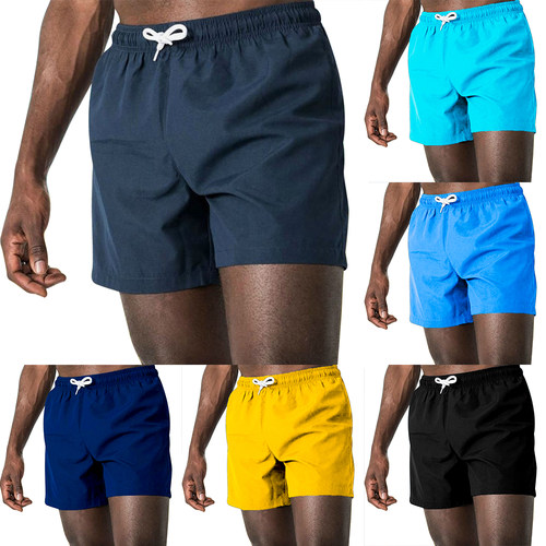 2020 New Summer Casual Shorts Solid Plus Size Quick Drying