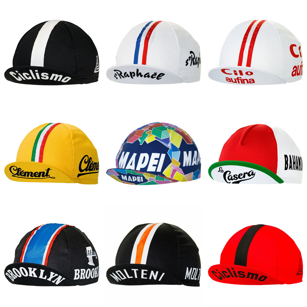 Retro Cycling Cap Men and women lightweight bicycle Headwear