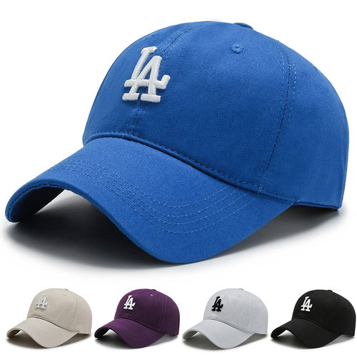 New Arrival Baseball Cap Letter Small LA Embroidered Men Wom