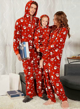 2021 Navidad familia pijamas juego adultos chico bebé famil