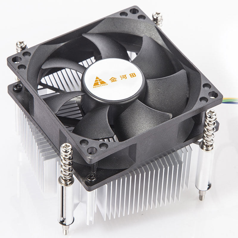 JIN HETIAN XUANBING 701 CPU COOLER 501 COPPER BOTTOM SILENT 4-PIN TEMPERATURE CONTROL DOWN PRESSURE DESKTOP COMPUTER FAN