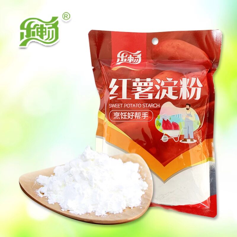 山东乐畅细粉红薯淀粉地瓜红苕番薯山芋淀粉 勾芡粉生粉280克/袋
