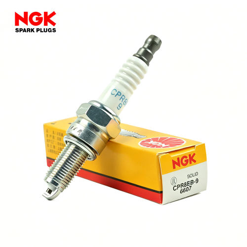 NGK摩托车火花塞CPR8EB-9 6607适用于哈雷川崎车型