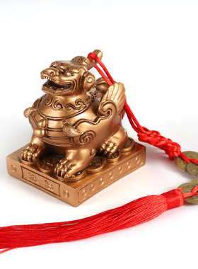 树脂中式客厅貔貅招财装饰品