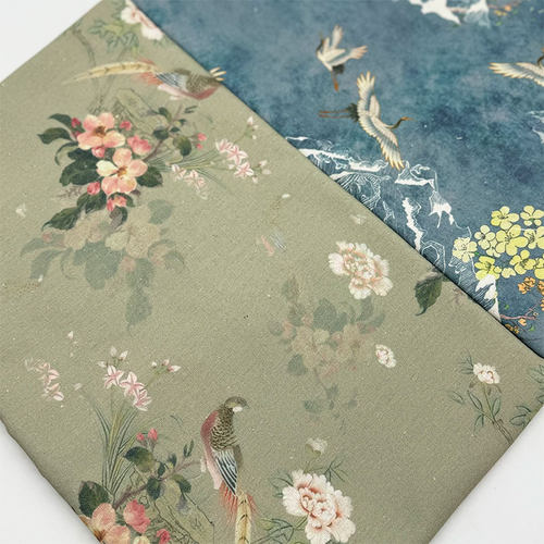 加密布艺棉麻新中式国风