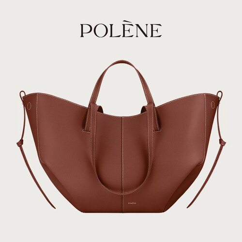 【跨境爆款】POLENE波灵恩翅膀包托特包大容量单肩女包手提水桶包