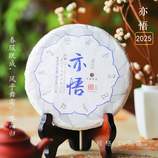 天威德成古树生茶2025亦悟.生古树生茶易武风范