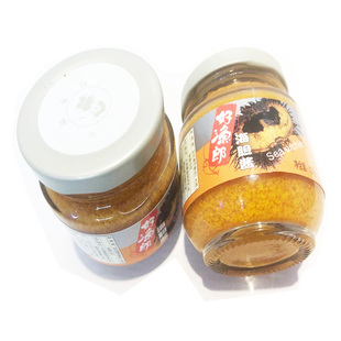 大连特产好渔郎原汁海胆酱罐头125克海胆黄零食刺窝海鲜酱2罐包邮