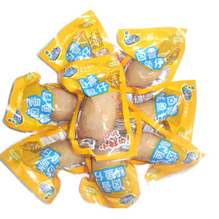 个个带籽大连半岛小渔村卤香味鱿鱼仔麻辣味泡椒味称重250克包邮