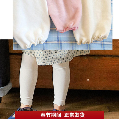 amber春天天丝棉彩色打底裤