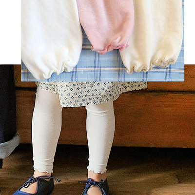 amber春天天丝棉彩色打底裤