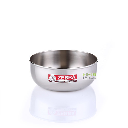 304不锈钢汤碗/色拉碗/斑马面碗