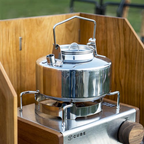 火枫原野不锈钢户外烧水壶