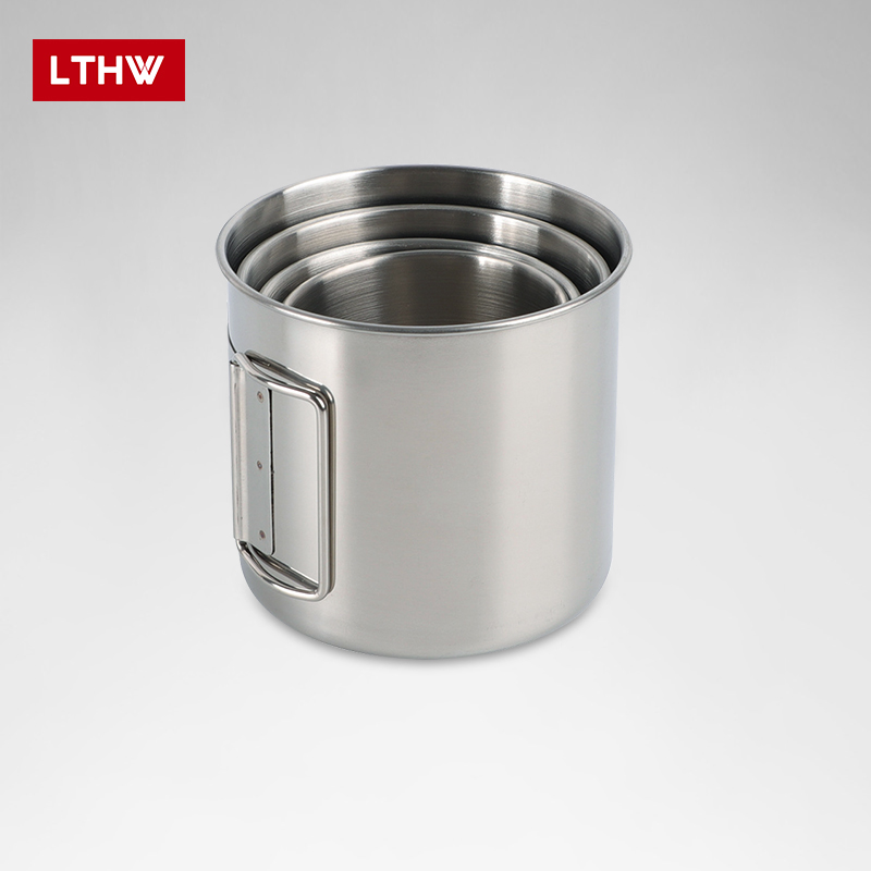 lthw旅腾户外折叠水杯不锈钢