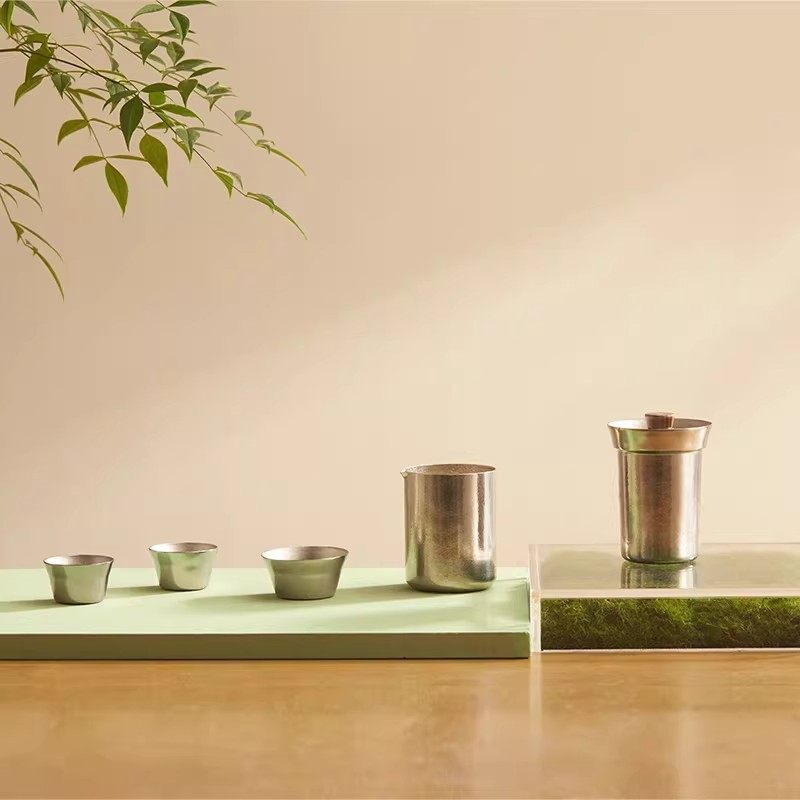 鸣盏纯钛真空防烫旅行茶具随身包 出差旅行户外露营快客杯泡茶壶,餐饮具,旅行茶具,淘宝优惠券,粉丝福利购,淘宝优惠卷