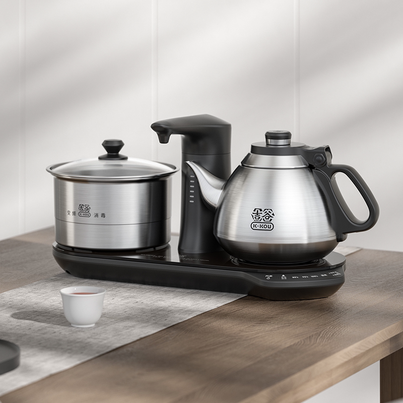 吉谷全自动上水电热烧水壶 全智能变频恒温电热烧水泡茶壶tc003