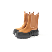 6.5码 699 浅棕色牛皮短靴 SA0M ED0ELMAN