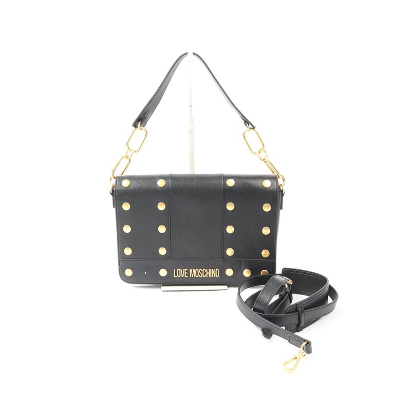 LO0VE MO0SCHINO 经典铆钉LOGO时装包 420