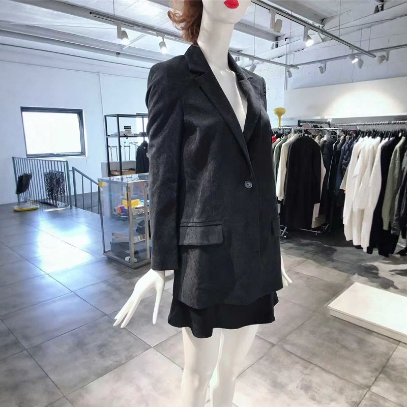 S-M穿 KAOS JEANS 时尚单扣洋装外套 620