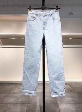 S-M穿 MAXX 清爽浅蓝色牛仔裤 455