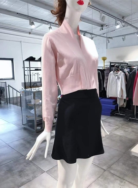 S-M穿 ALPHA STUDIO 简约百搭立领时尚风气质型通勤毛针织衫 338