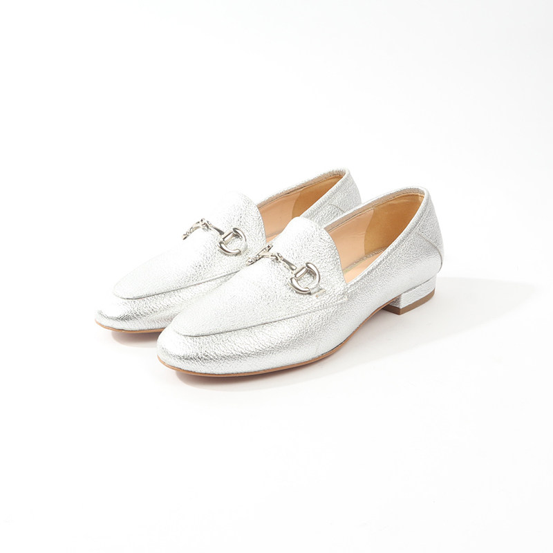 39码 RO0BERTO DE0LLA CR0OCE 银色牛皮时装鞋 499,女鞋,深口单鞋,淘宝优惠券,粉丝福利购,淘宝优惠卷