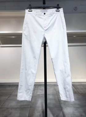 S-M穿 DEPARTMENT 男士百搭潮流白色休闲裤 350