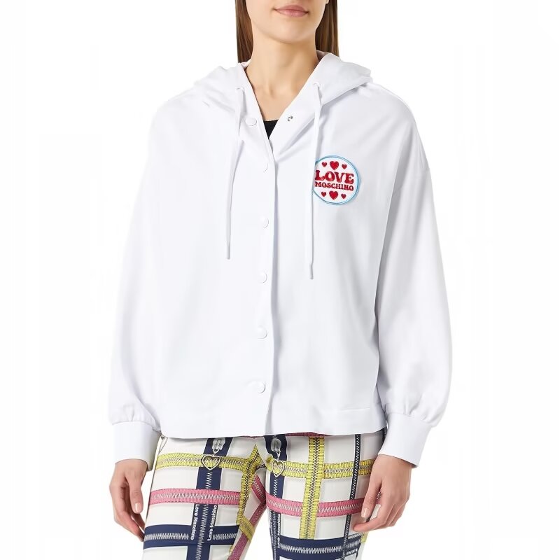 S-小L穿 LO0VE MO0SCHINO 可爱LOGO洋装卫衣 570
